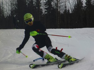 Patrik Joutsen SL-treeni Mustavaaralla         